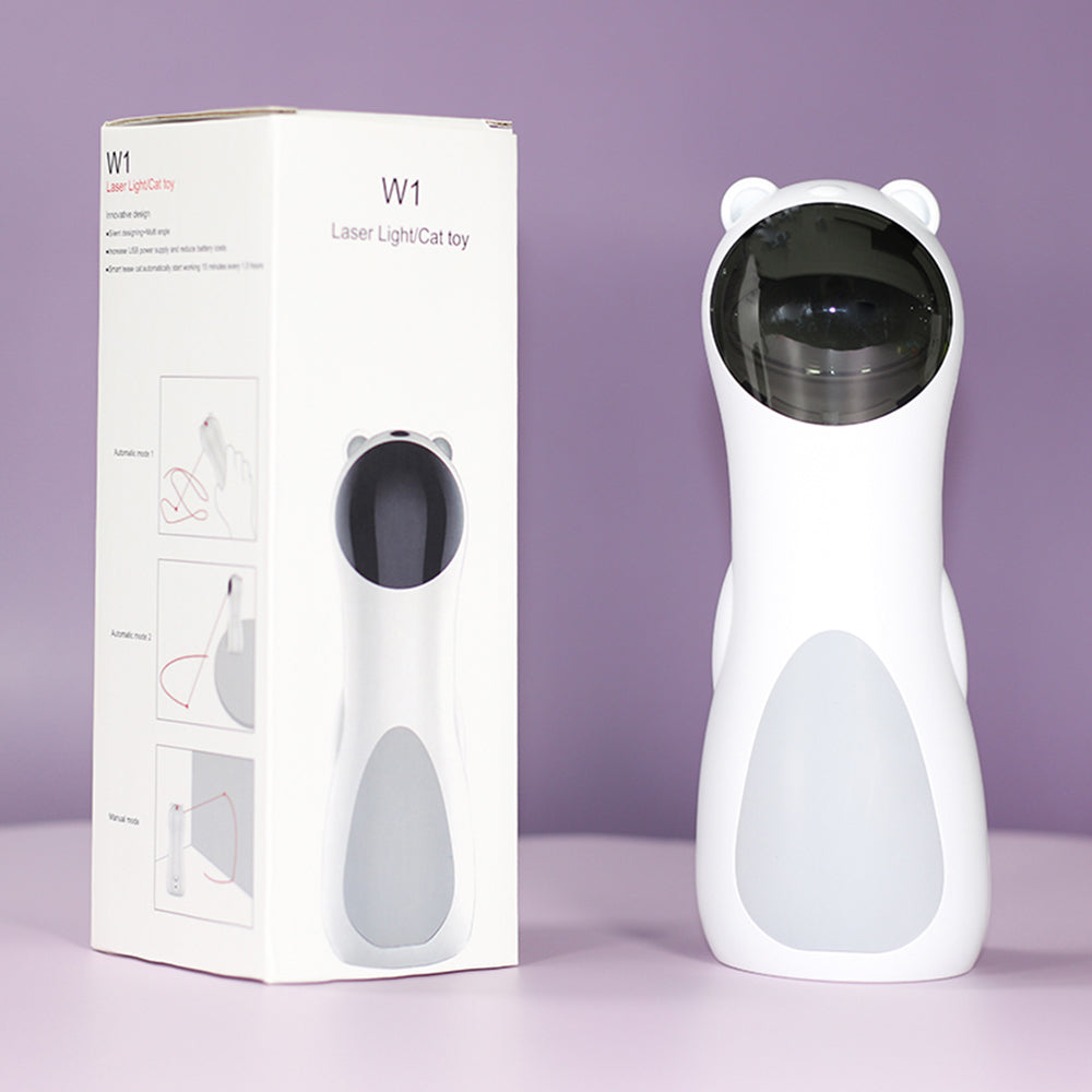 🐱Automatic Laser Cat Toy – Smart Interactive Playmate