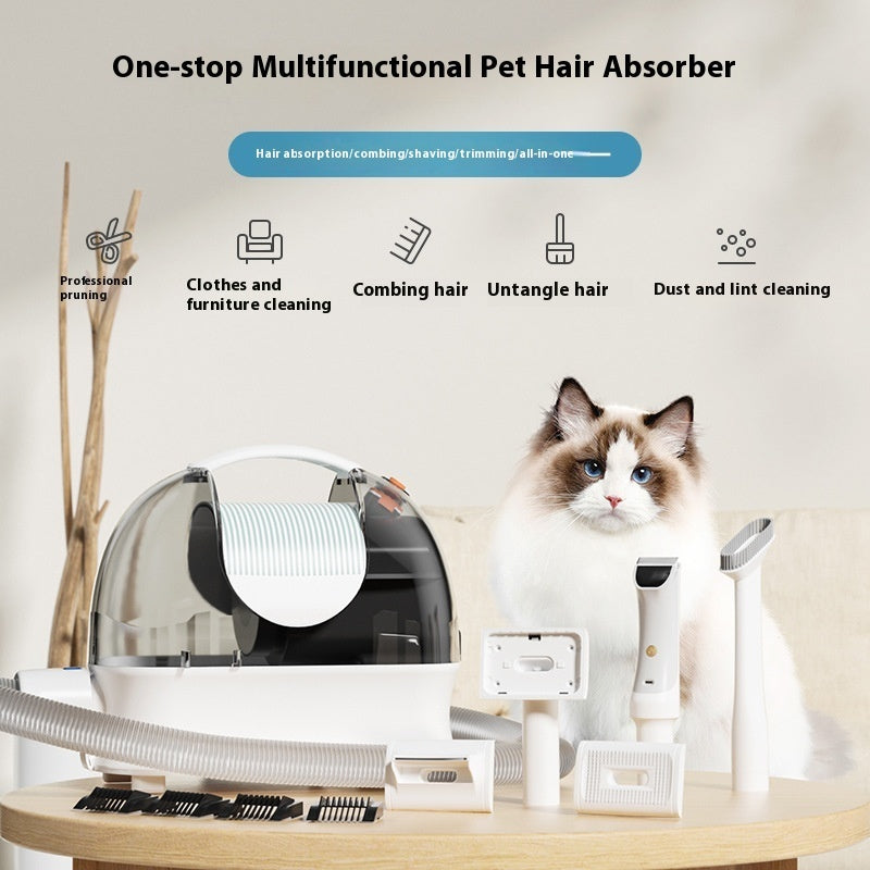 🐕 Pet Grooming Vacuum & Hair Sucker (Multifunction)