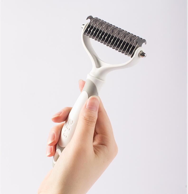 🪮Long-Haired Pet Unwinding Comb – Gentle Detangling & Deep Cleaning Tool